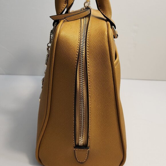 Calvin Klein Mustard Colored Satchel Purse - Picture 4 of 10